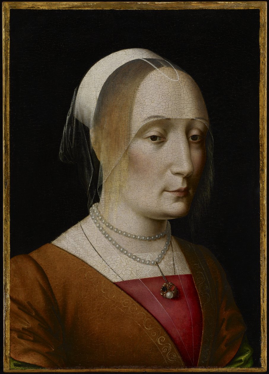 Portret młodej kobiety autorstwa Benedetto Ghirlandaio