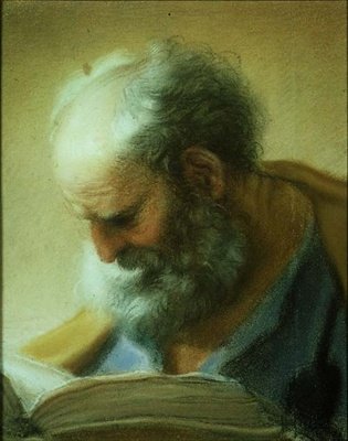 Głowa Apostoła autorstwa Benedetto Luti