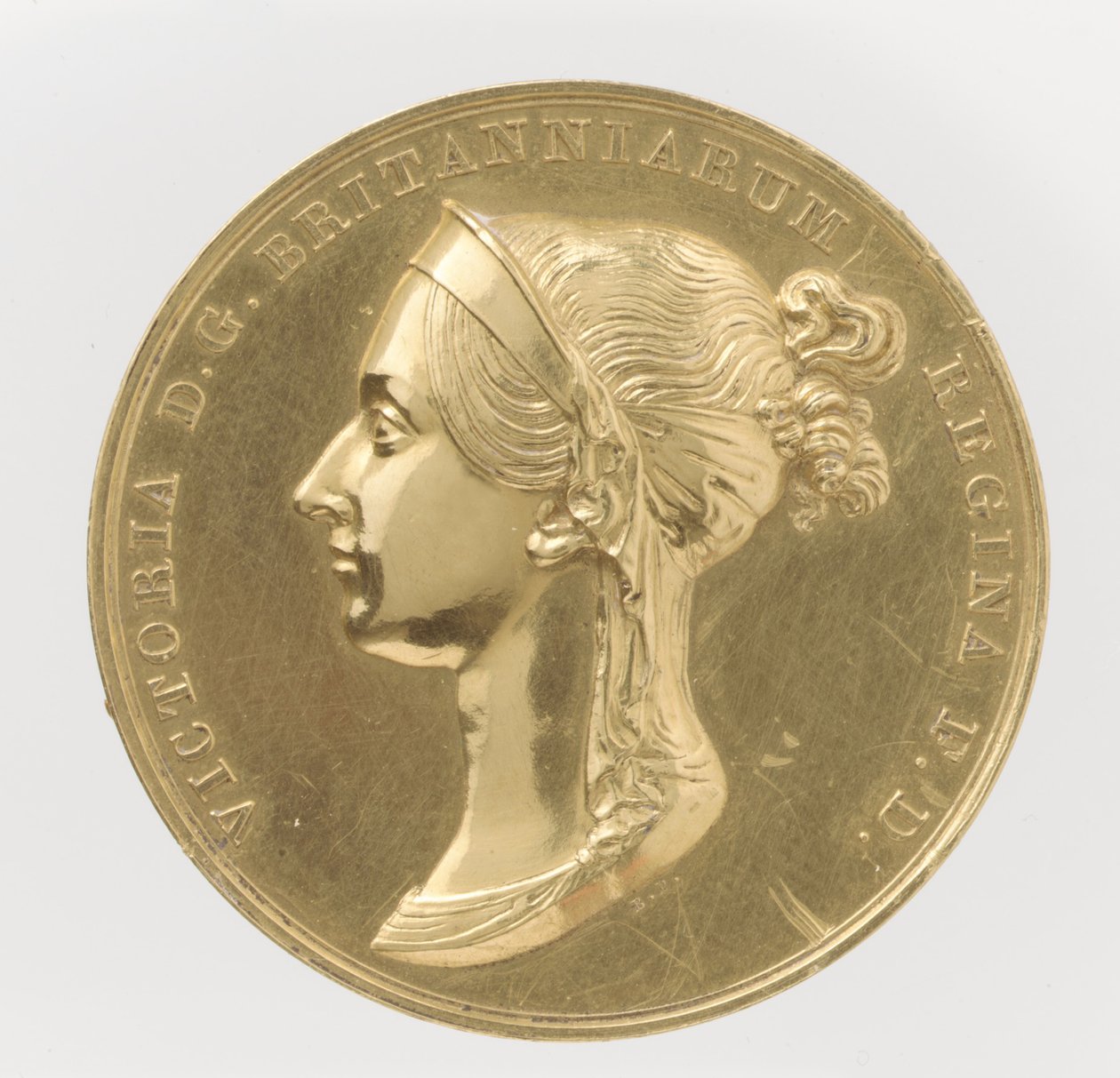 Medal Koronacyjny Królowej Wiktorii autorstwa Benedetto Pistrucci