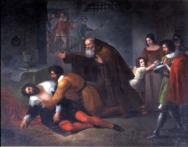 Śmierć Filippo Strozzi autorstwa Benedetto Servolini