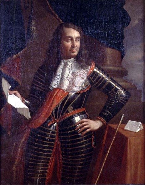 Portret hrabiego Alfonso di Novellara, 1666 (para 78358) autorstwa Benedetto and Cesare 1637 88 Gennari