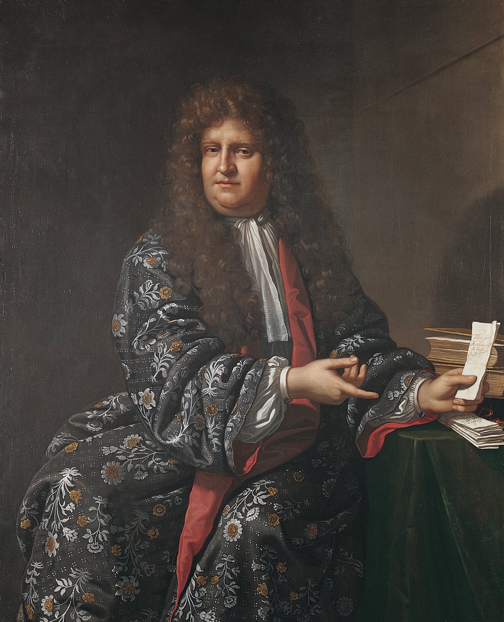 Portret Nathaniela Chomleya autorstwa Benedetto the Younger Gennari