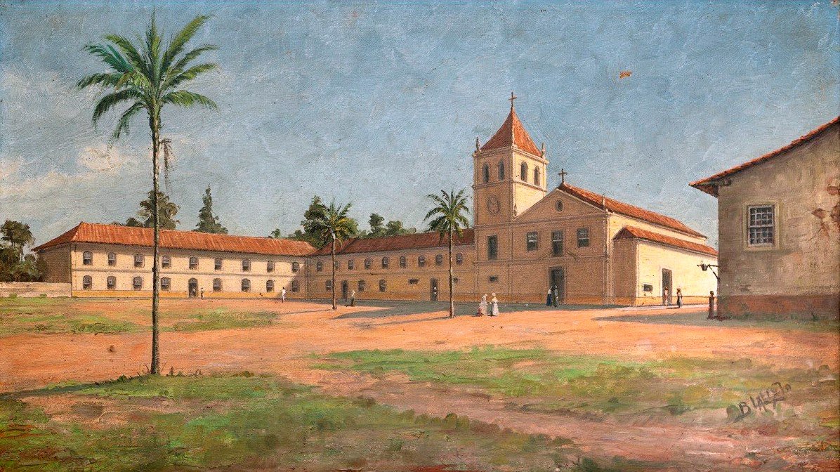 Patio do Colegio autorstwa Benedito Calixto