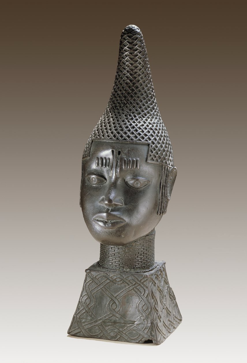 Głowa królowej matki (brąz) autorstwa Benin