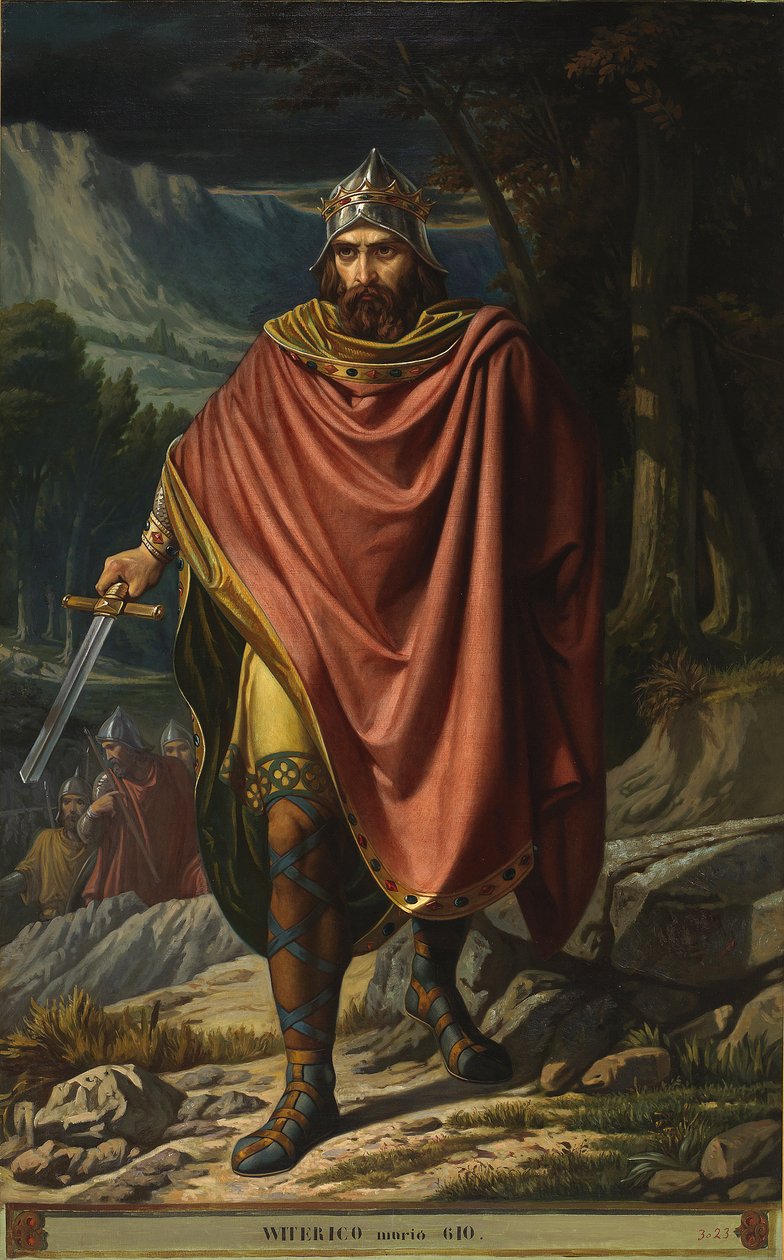 Portrait du roi visigoth d