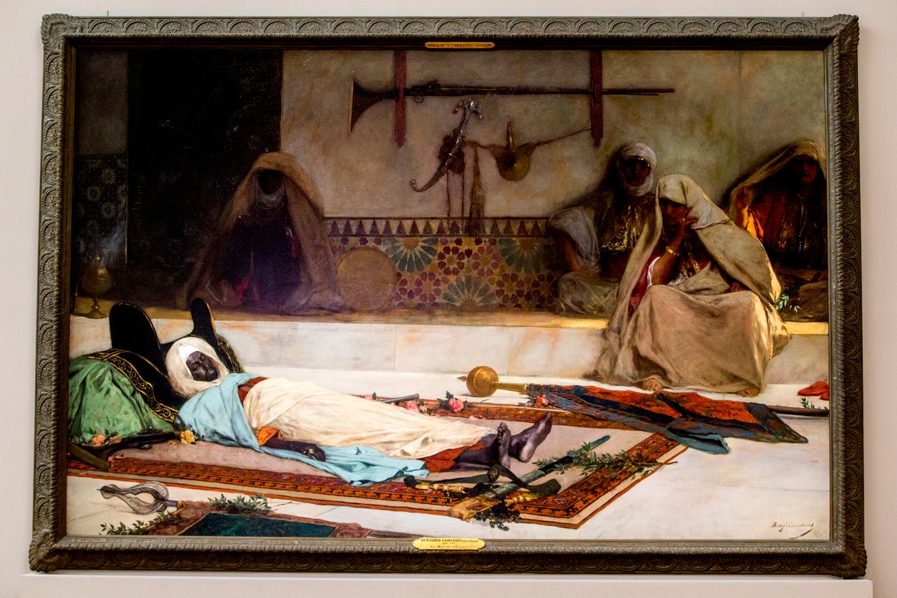 Dzień pogrzebu, Maroko, 1889 r. autorstwa Benjamin 1845 1902 Constant