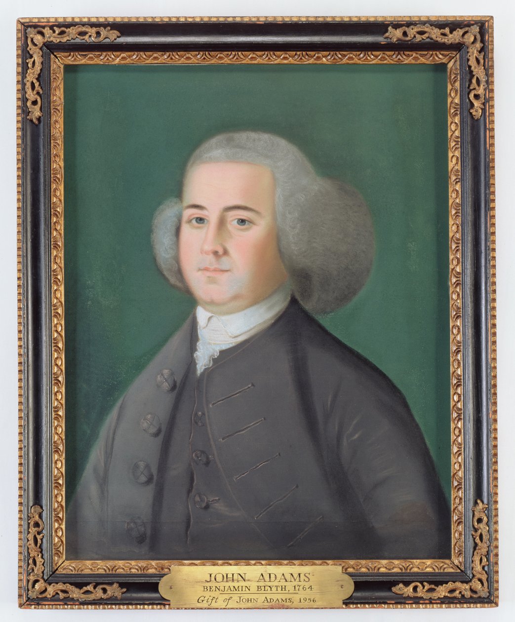 John Adams, c.1766 (pastel na papierze) autorstwa Benjamin Blyth