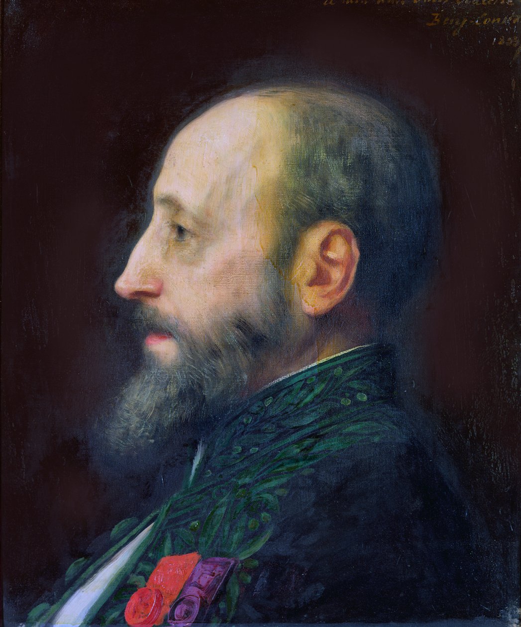 Jules Claretie (1840-1913) 1893 autorstwa Jean Joseph Benjamin Constant