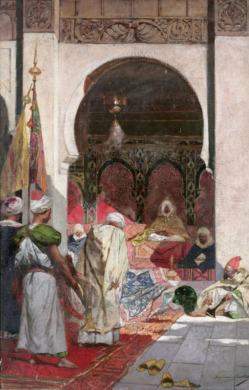 Obecność lorda, XIX w., autorstwa Jean Joseph Benjamin Constant