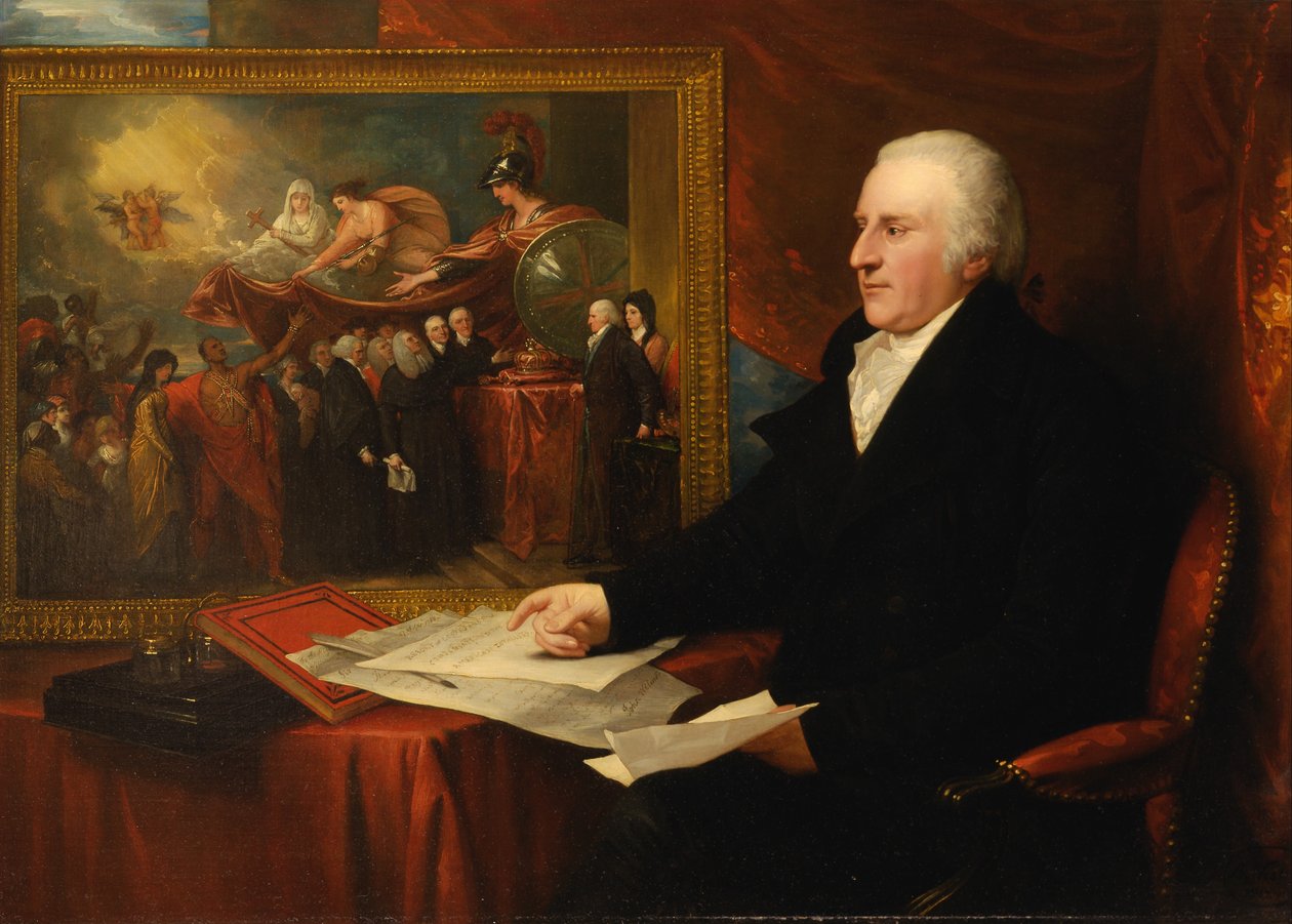John Eardley Wilmot autorstwa Benjamin West