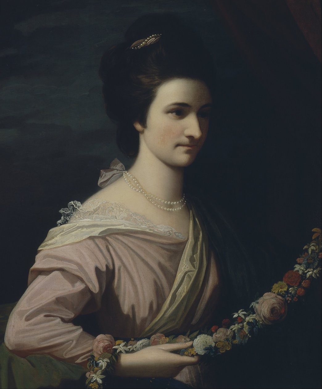 Panna Elżbieta Milward autorstwa Benjamin West