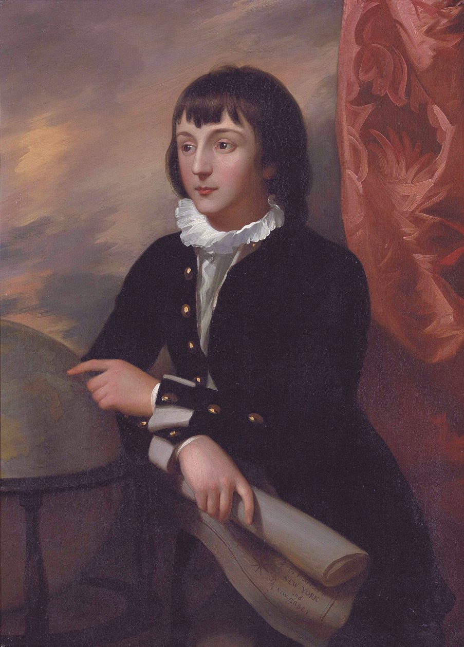 Portret Williama Wellesleya-Pola, 1. barona Maryborough autorstwa Benjamin West