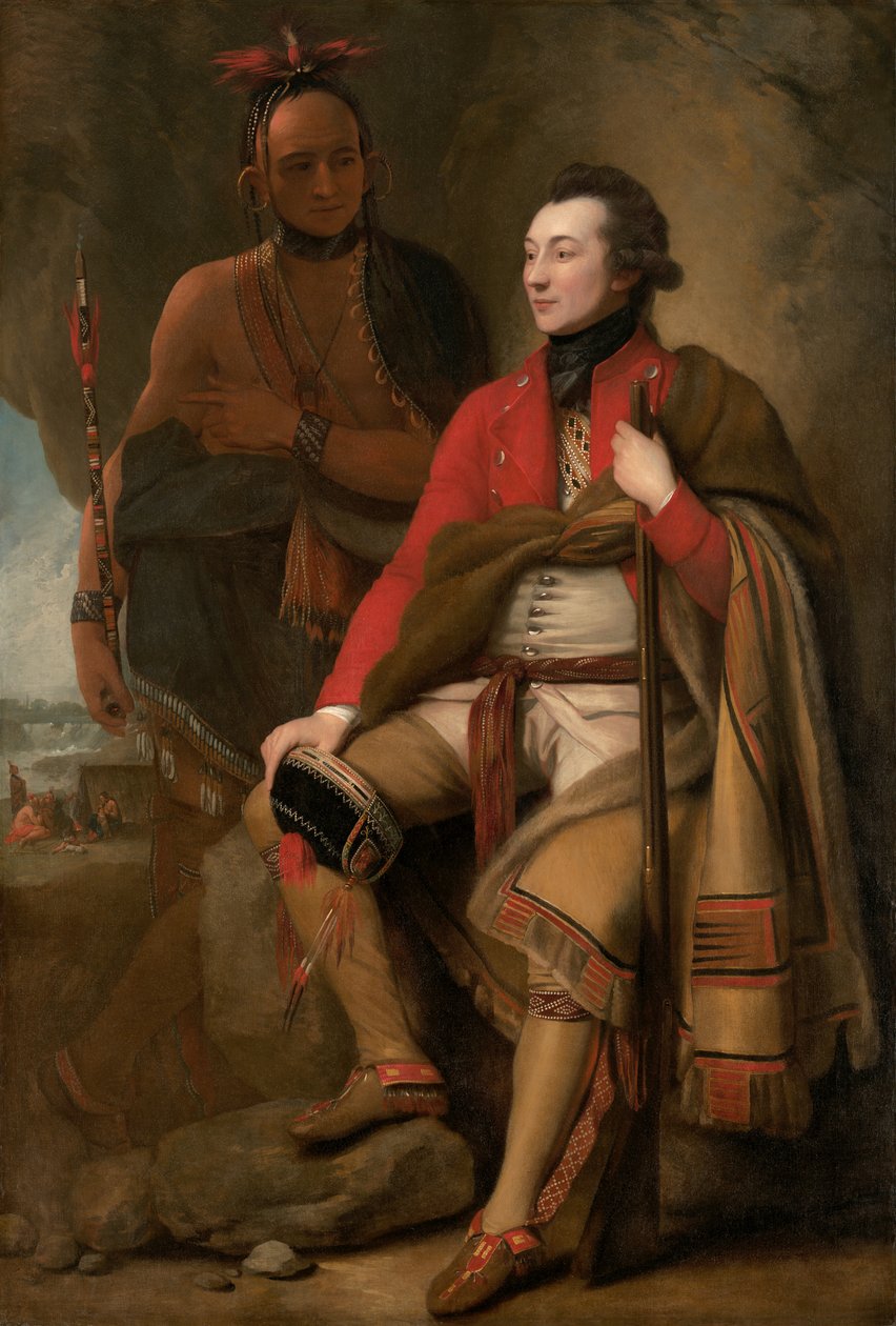Portret pułkownika Guya Johnsona autorstwa Benjamin West