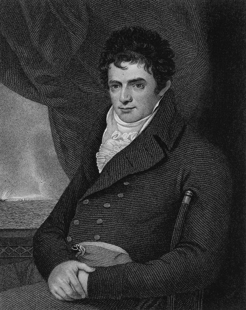 Robert Fulton (1765-1815), grawerowane przez George