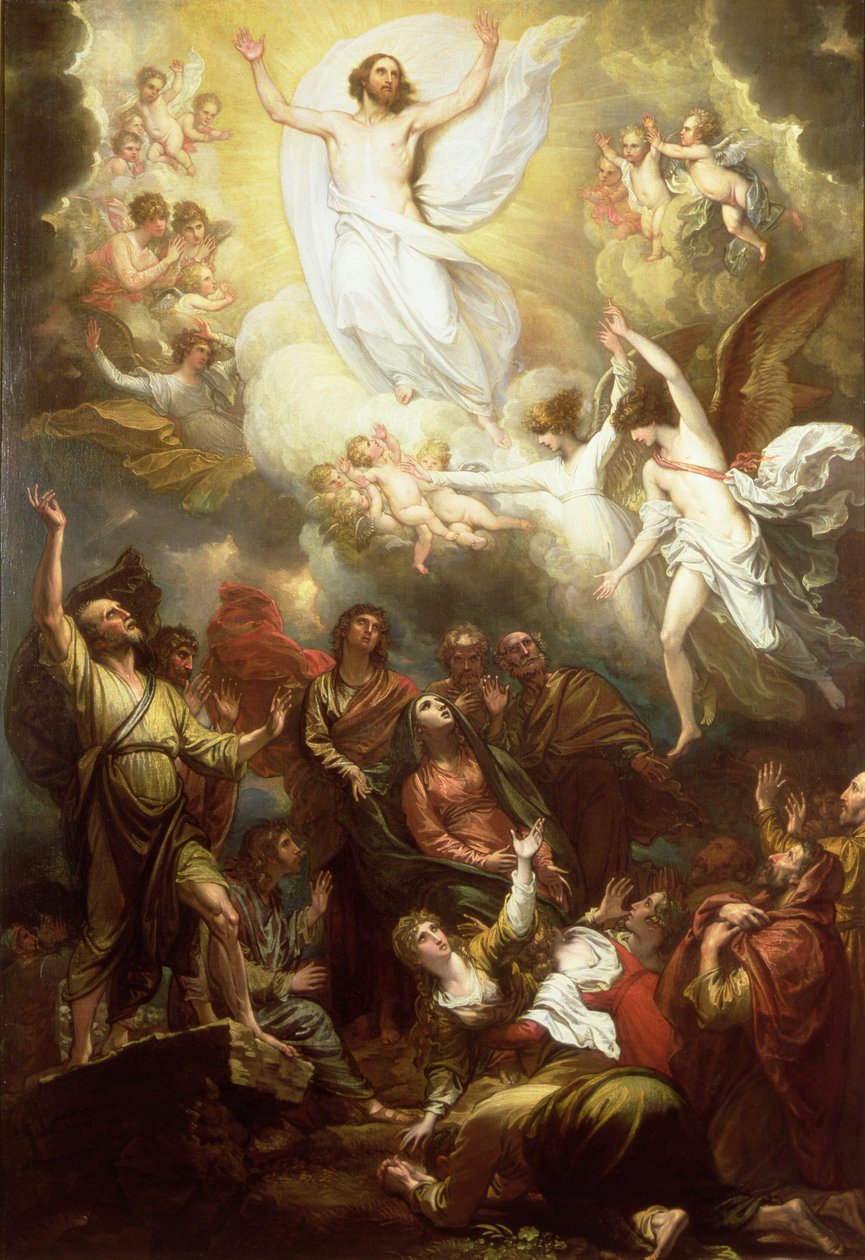 Wniebowstąpienie autorstwa Benjamin West