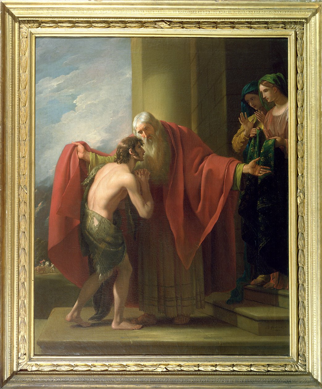 Powrót syna marnotrawnego, 1772 autorstwa Benjamin West
