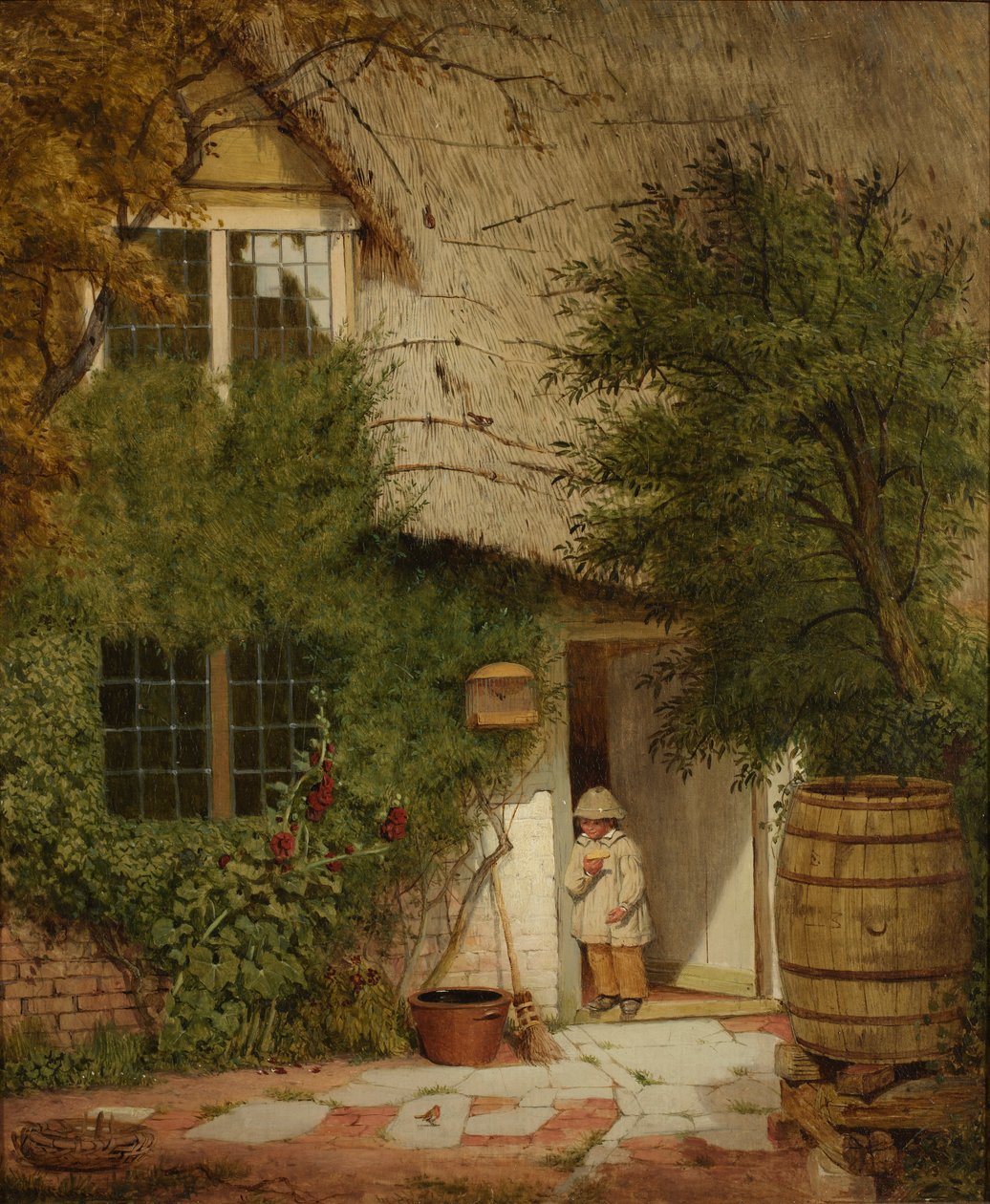 Przyjazny Robin, 1856 autorstwa Benjamin Williams Leader