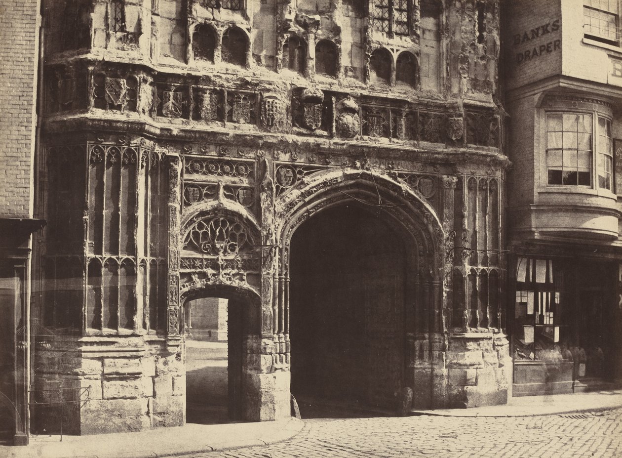 Brama Christchurch, Canterbury autorstwa Benjamin Brecknell Turner
