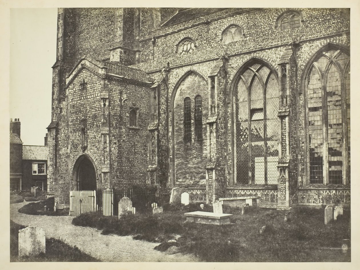 Southside kościoła Cromer, c. Lata 50. XIX wieku. autorstwa Benjamin Brecknell Turner
