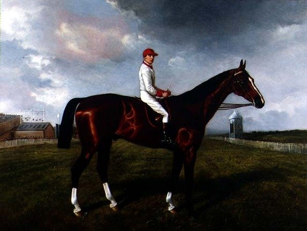 „St. Gatien” z Charlesem Wood Up, w Newmarket autorstwa Benjamin Cam Norton