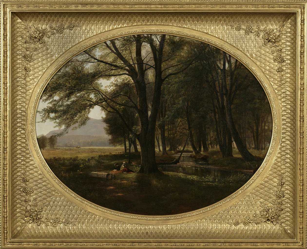 Dolina Conway, 1855-57 autorstwa Benjamin Champney