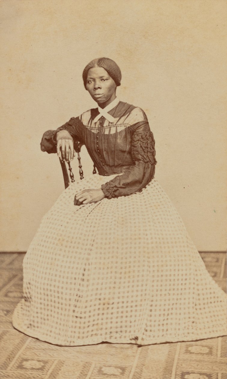 Carte-de-visit portret Harriet Tubman, 1868-1869. autorstwa Benjamin F. Powelson