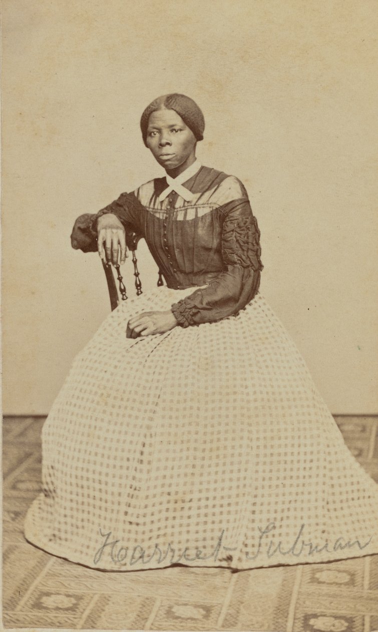 Portret Harriet Tubman, 1868-69 autorstwa Benjamin F. Powelson