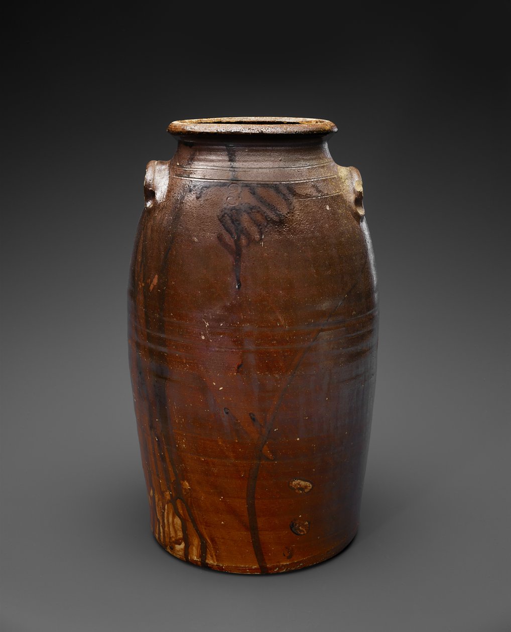 Churn, ok. 1880 (kamionka szkliwiona) autorstwa Benjamin Franklin (attr.to) Kirkland