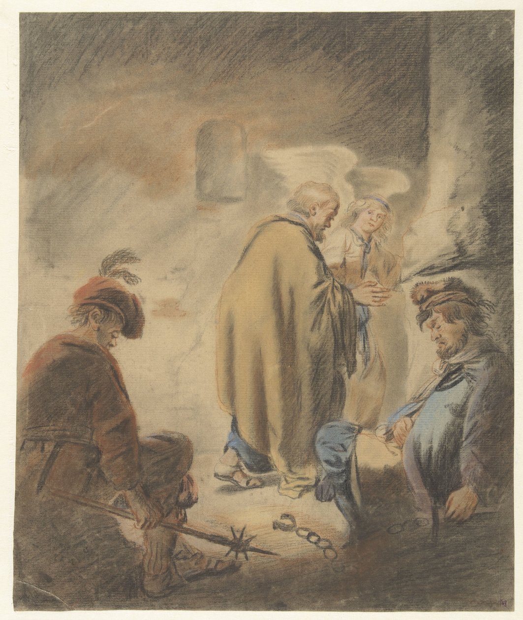 Piotr zwolniony z więzienia autorstwa Benjamin Gerritsz Cuyp