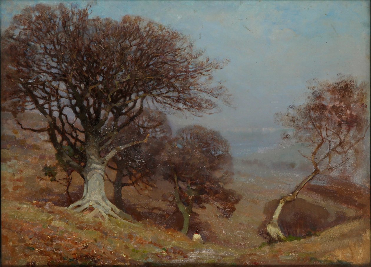 „Buki na Quantocks”, 1885-1924 autorstwa Benjamin Haughton