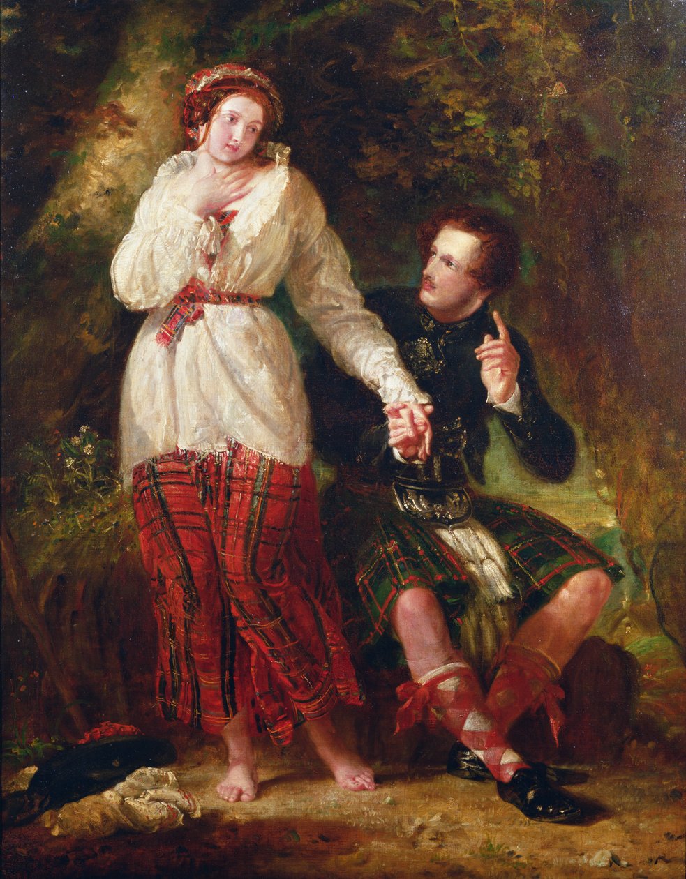 Miłośnicy gór autorstwa Benjamin Haydon