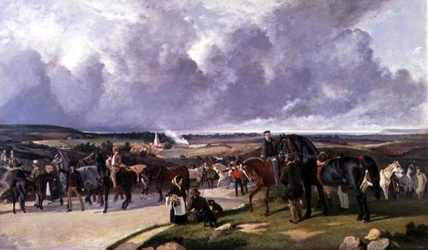 Jarmark Koński, XIX w. autorstwa Benjamin Herring