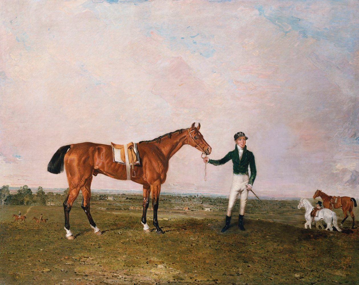 „Zinganee” w posiadaniu Sama Chifneya Jr. w Newmarket, 1829 autorstwa Benjamin Marshall