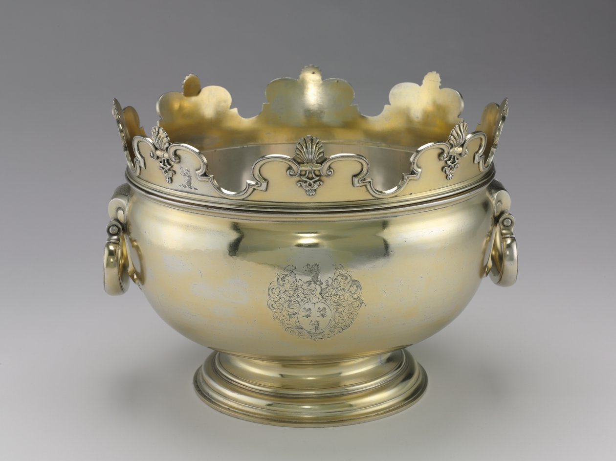 Miska na poncz Monteitha, 1715-16 autorstwa Benjamin Pyne