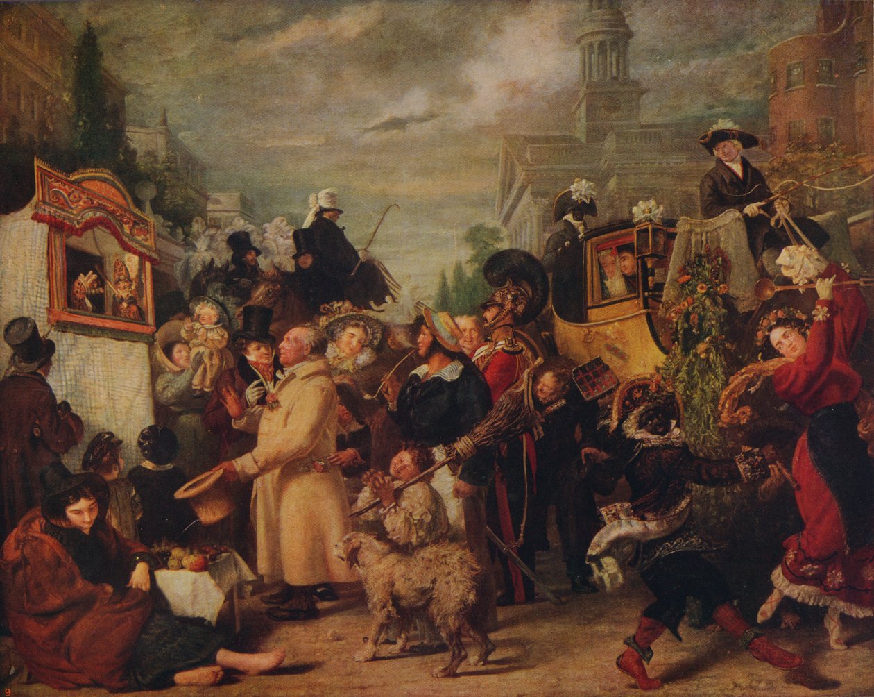 Dzień ciosu lub maja, 1829, c1915 autorstwa Benjamin Robert Haydon