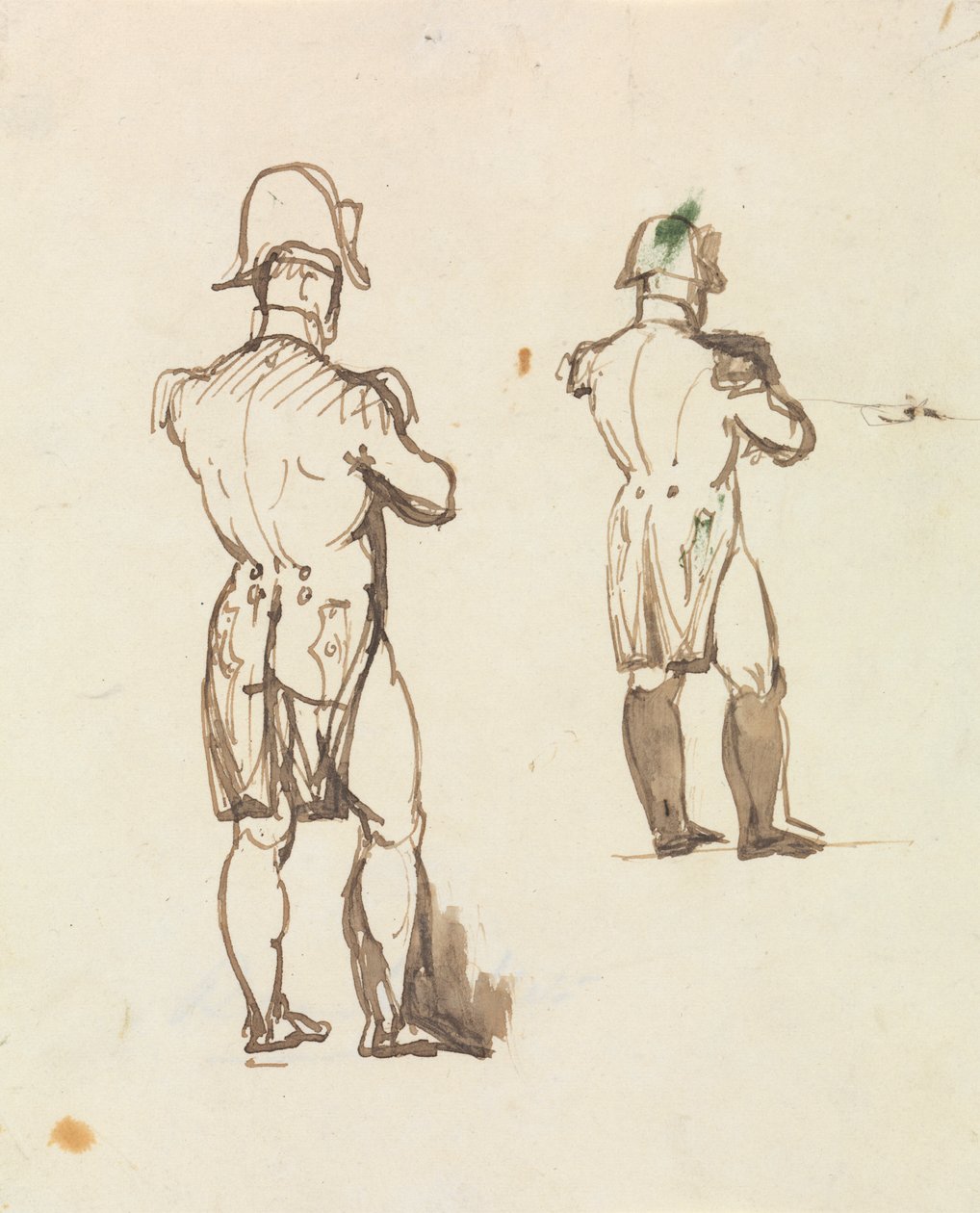 Studium dla Napoleona Bonaparte autorstwa Benjamin Robert Haydon