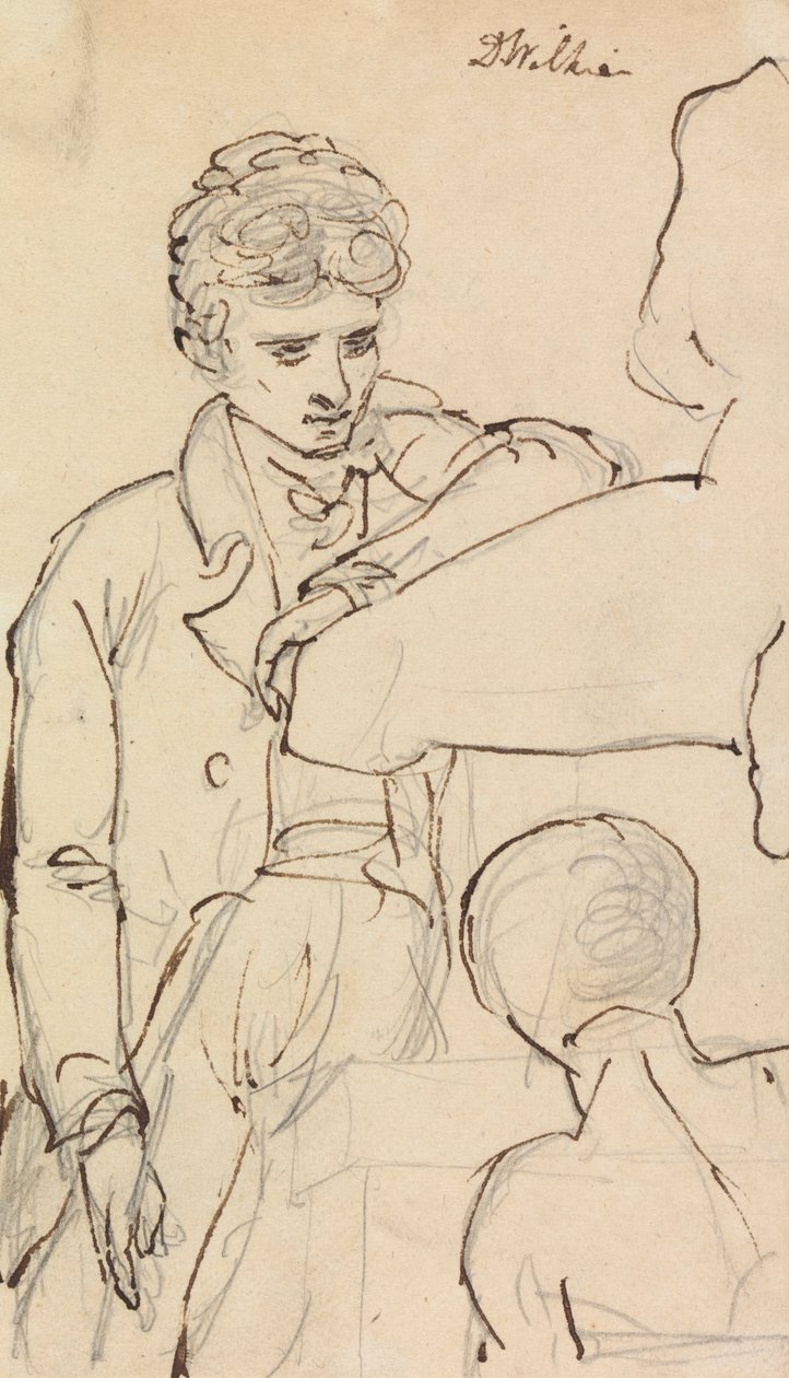 Studium mężczyzny autorstwa Benjamin Robert Haydon