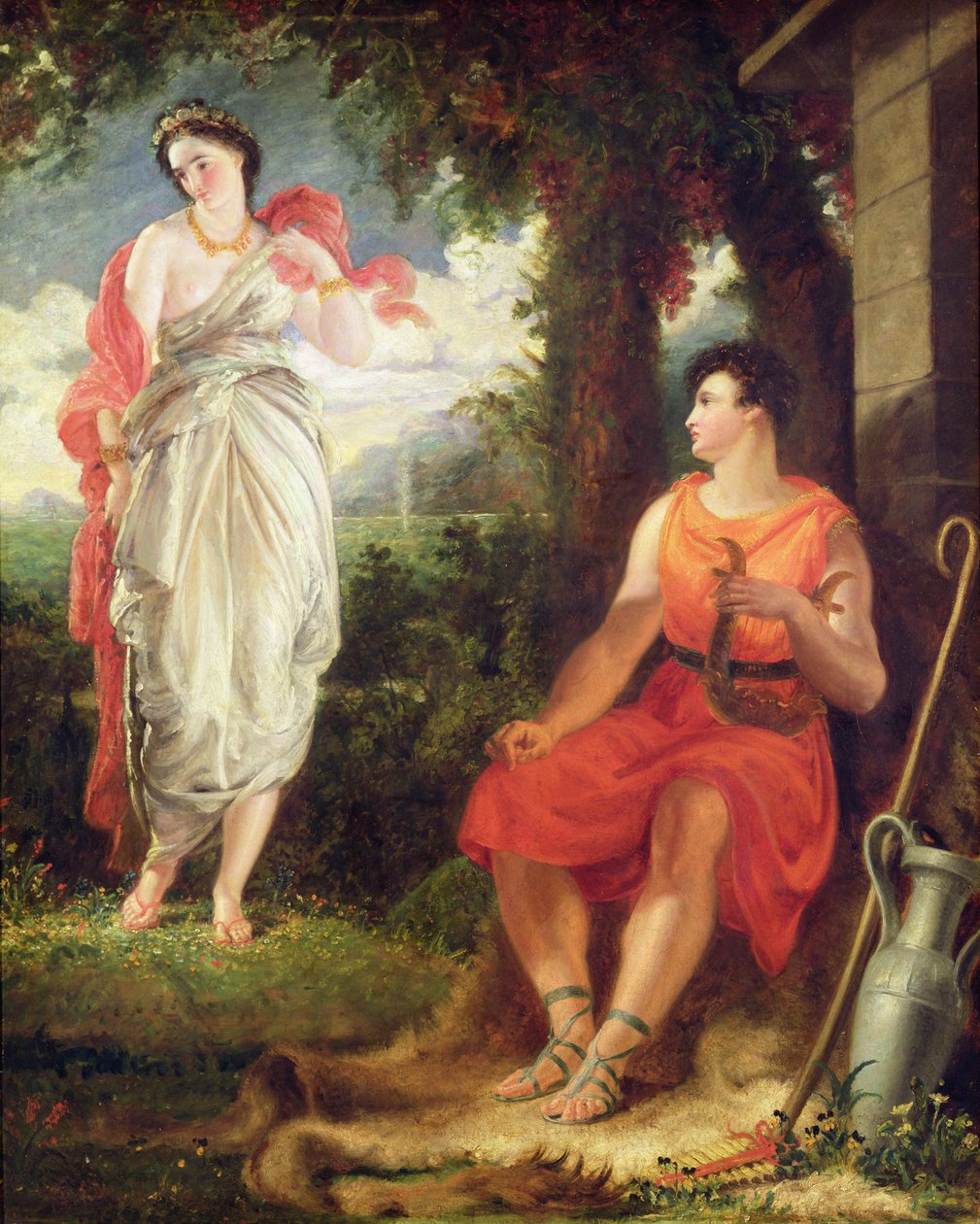 Wenus i Anchises autorstwa Benjamin Robert Haydon