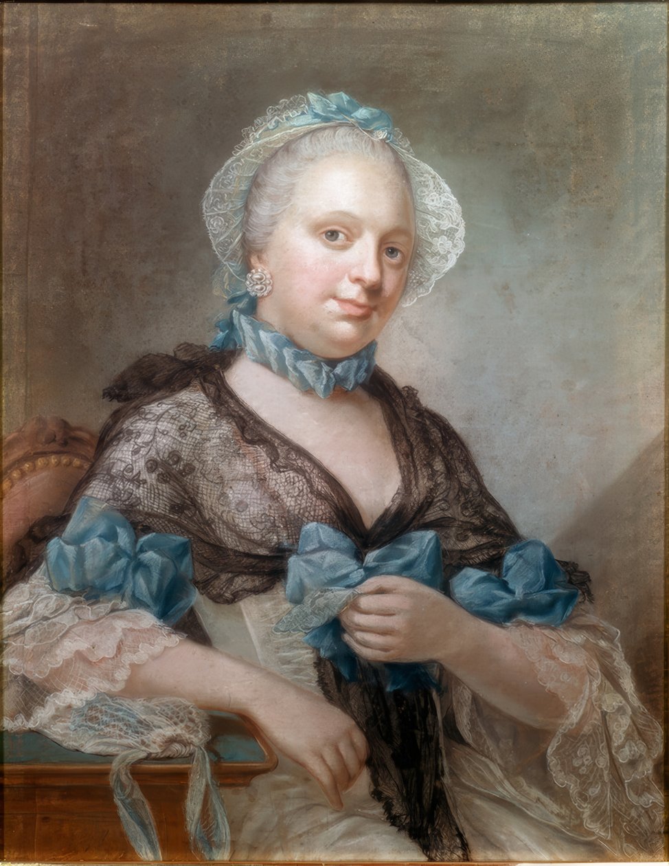 Portret kobiety autorstwa Benjamin Samuel Bolomey