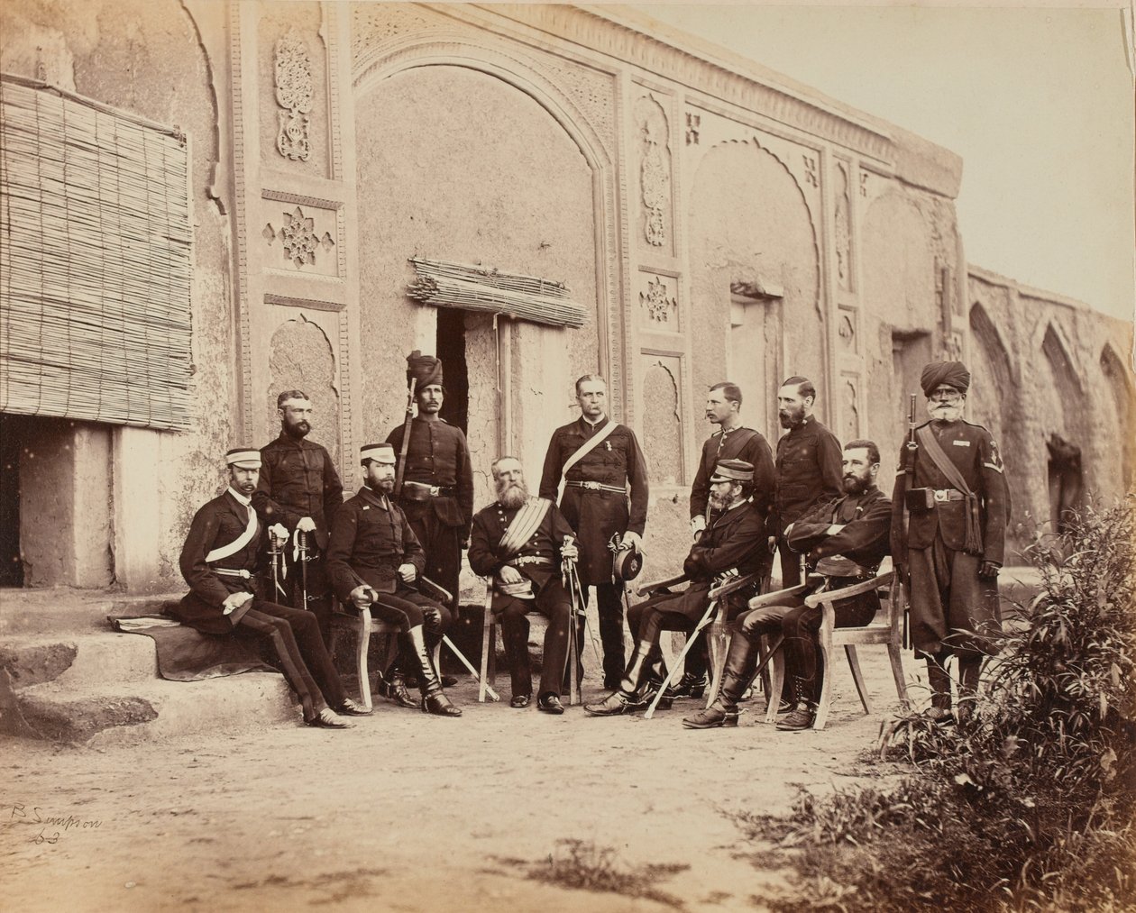 Personel Kwatery Głównej, Kandahar autorstwa Benjamin Simpson