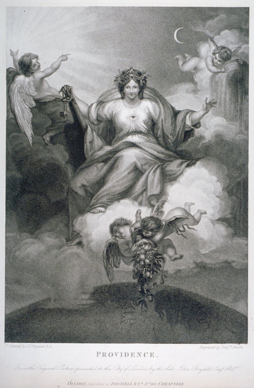 „Opatrzność”, 1794 autorstwa Benjamin Smith
