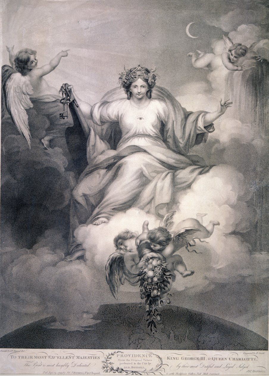 „Opatrzność”, 1799 autorstwa Benjamin Smith