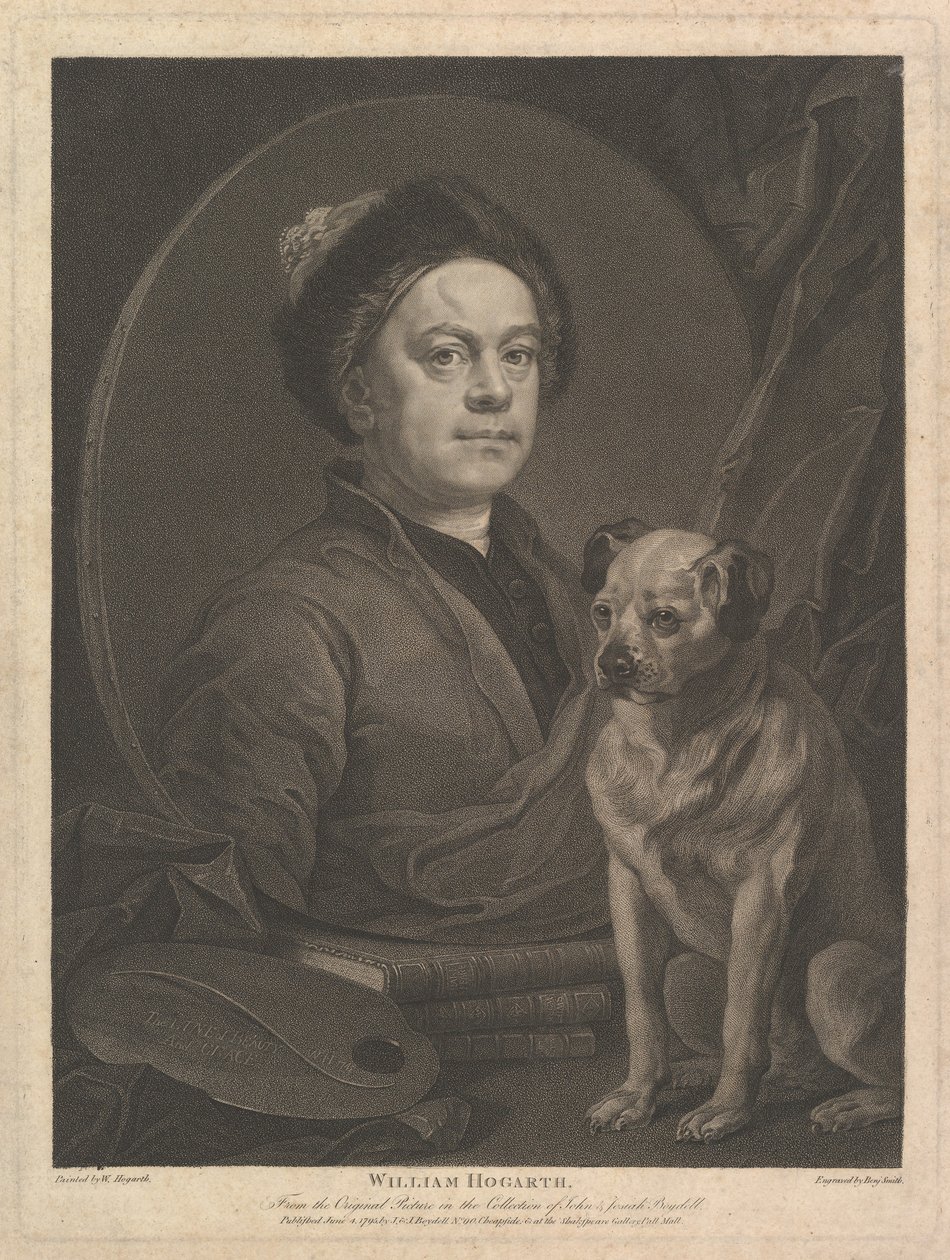William Hogarth, 7 czerwca 1795. autorstwa Benjamin Smith