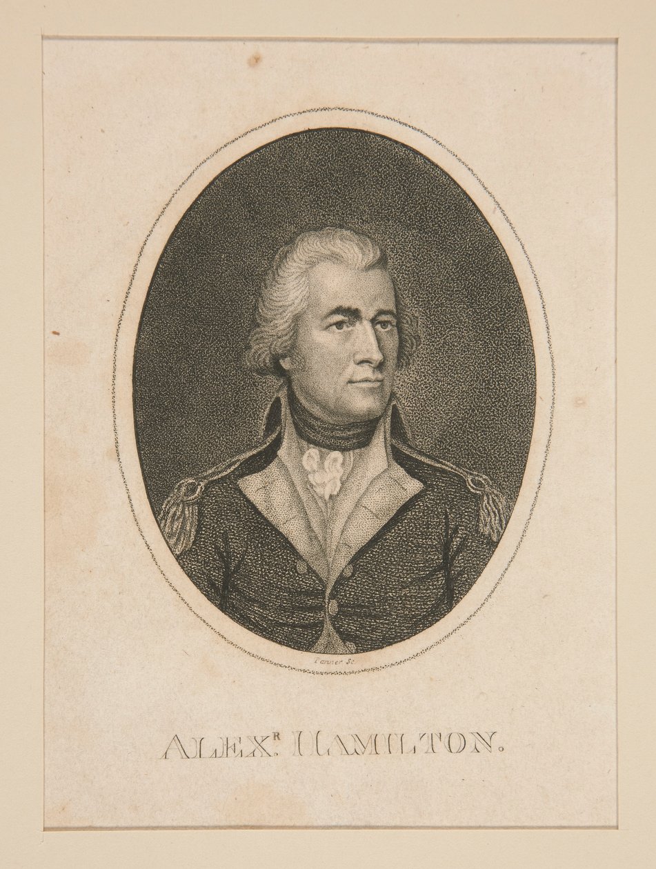 Aleksander Hamilton autorstwa Benjamin Tanner