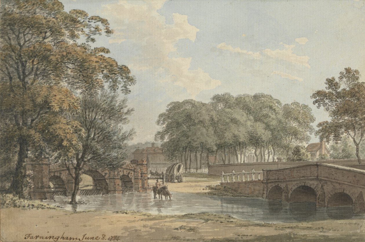 Farningham, Kent autorstwa Benjamin Thomas Pouncey