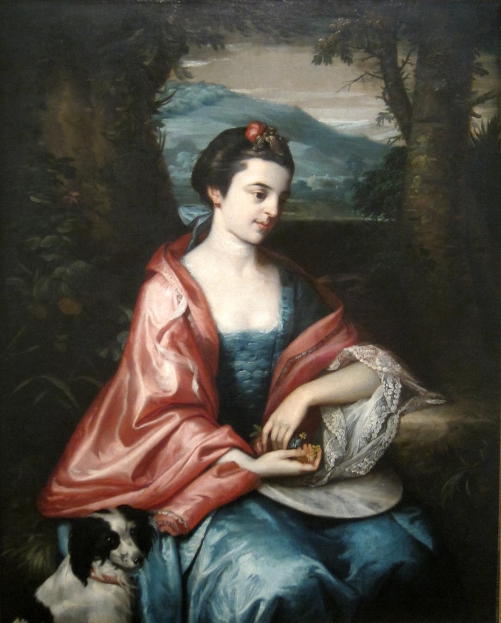 Ann Allen, późniejsza pani John Penn autorstwa Benjamin West