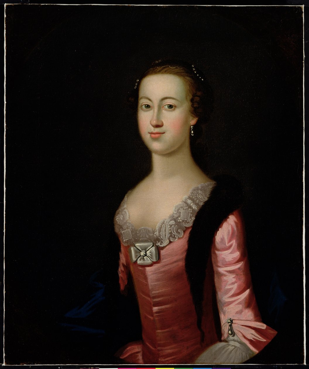 Ann Inglis, c.1757 (olej na płótnie) autorstwa Benjamin West