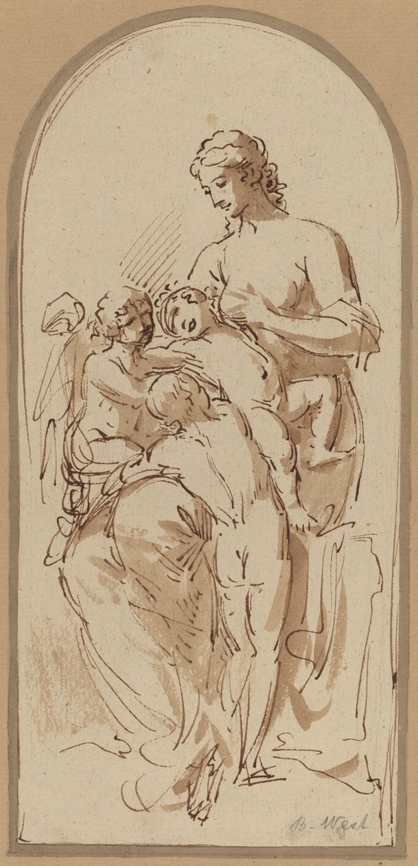 Jałmużna autorstwa Benjamin West