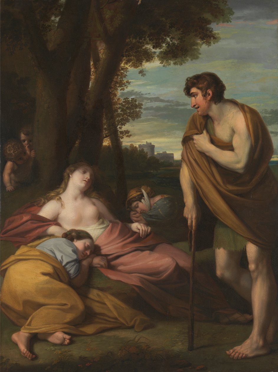 Cymon i Ifigenia autorstwa Benjamin West