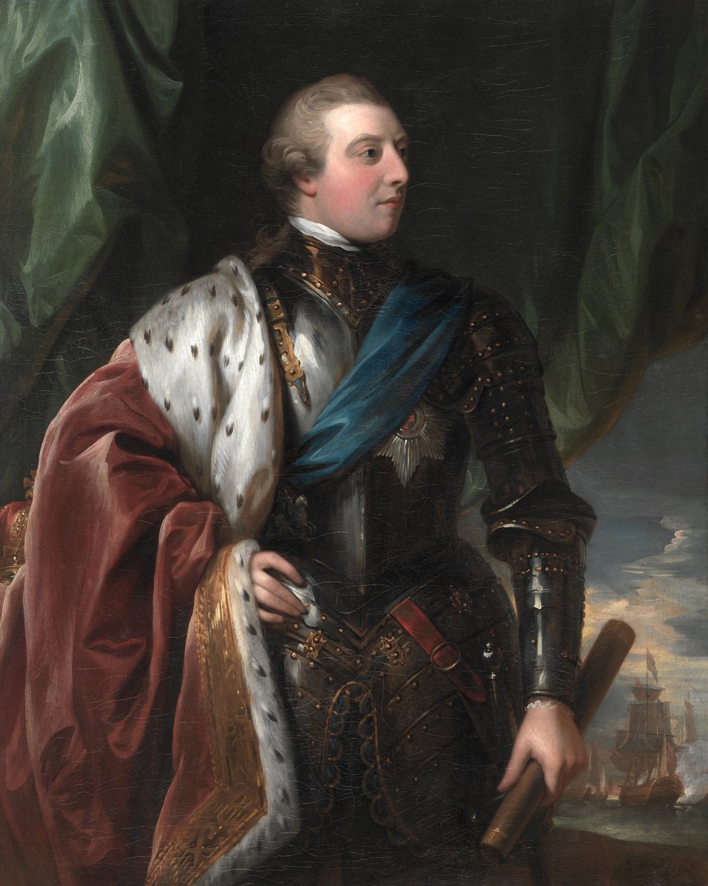 Jerzy III autorstwa Benjamin West